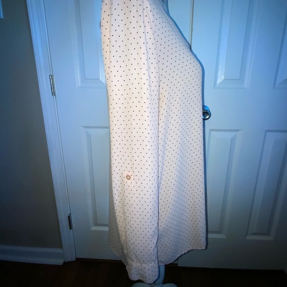 DE collection zipper front blouse size M - Picture 4 of 6